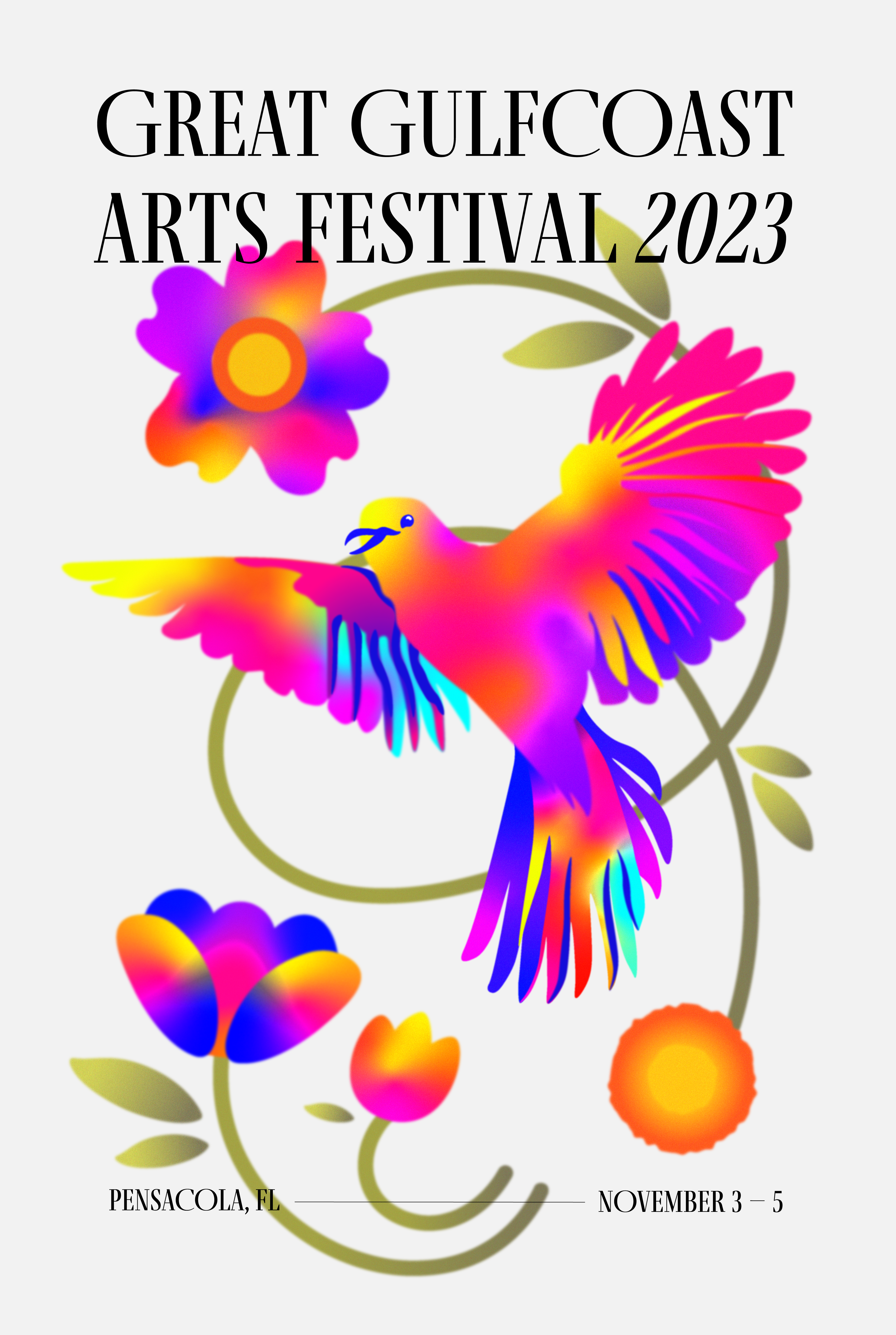 Poster entry for the Great Gulfcoast Arts Festival