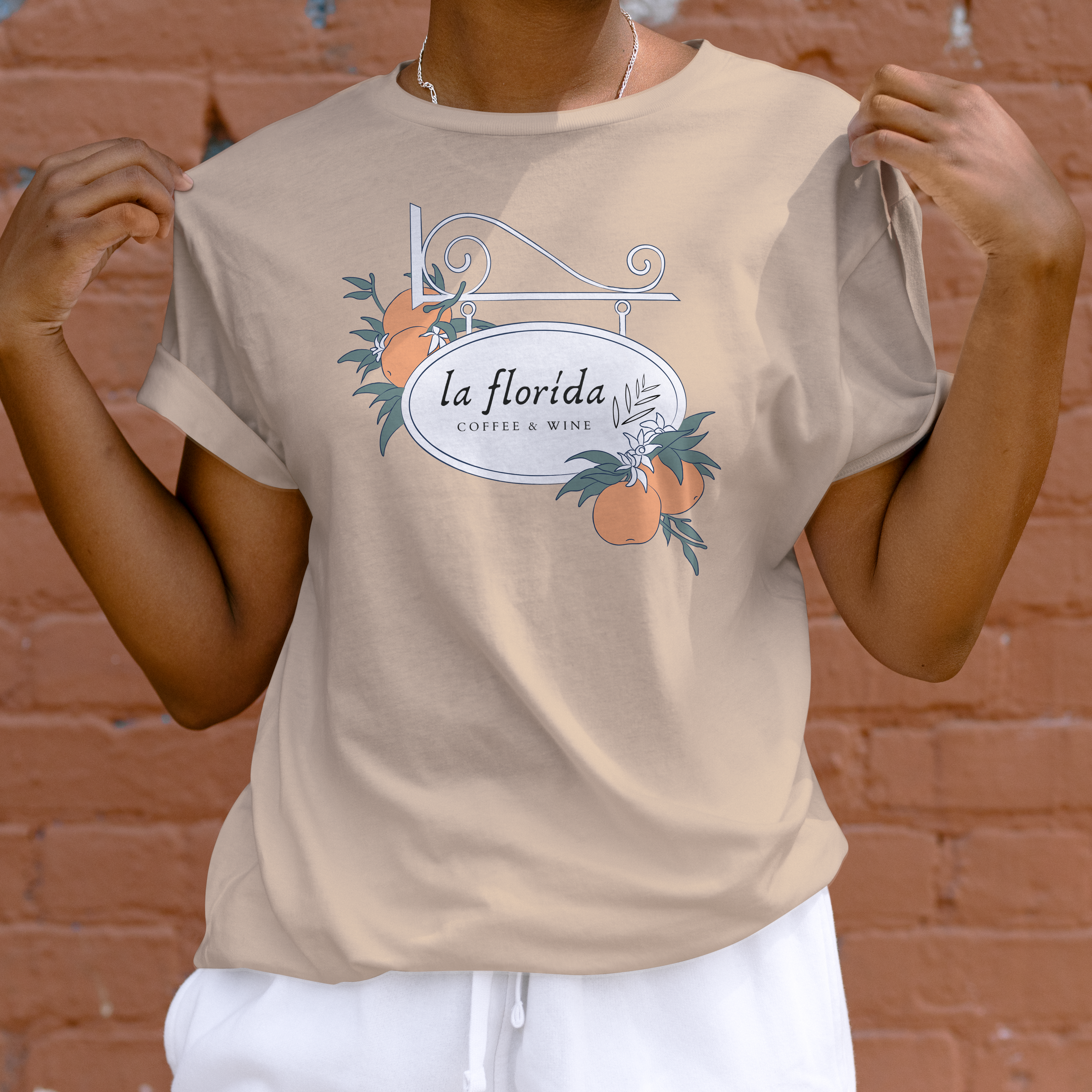 La Florida graphic on a tshirt