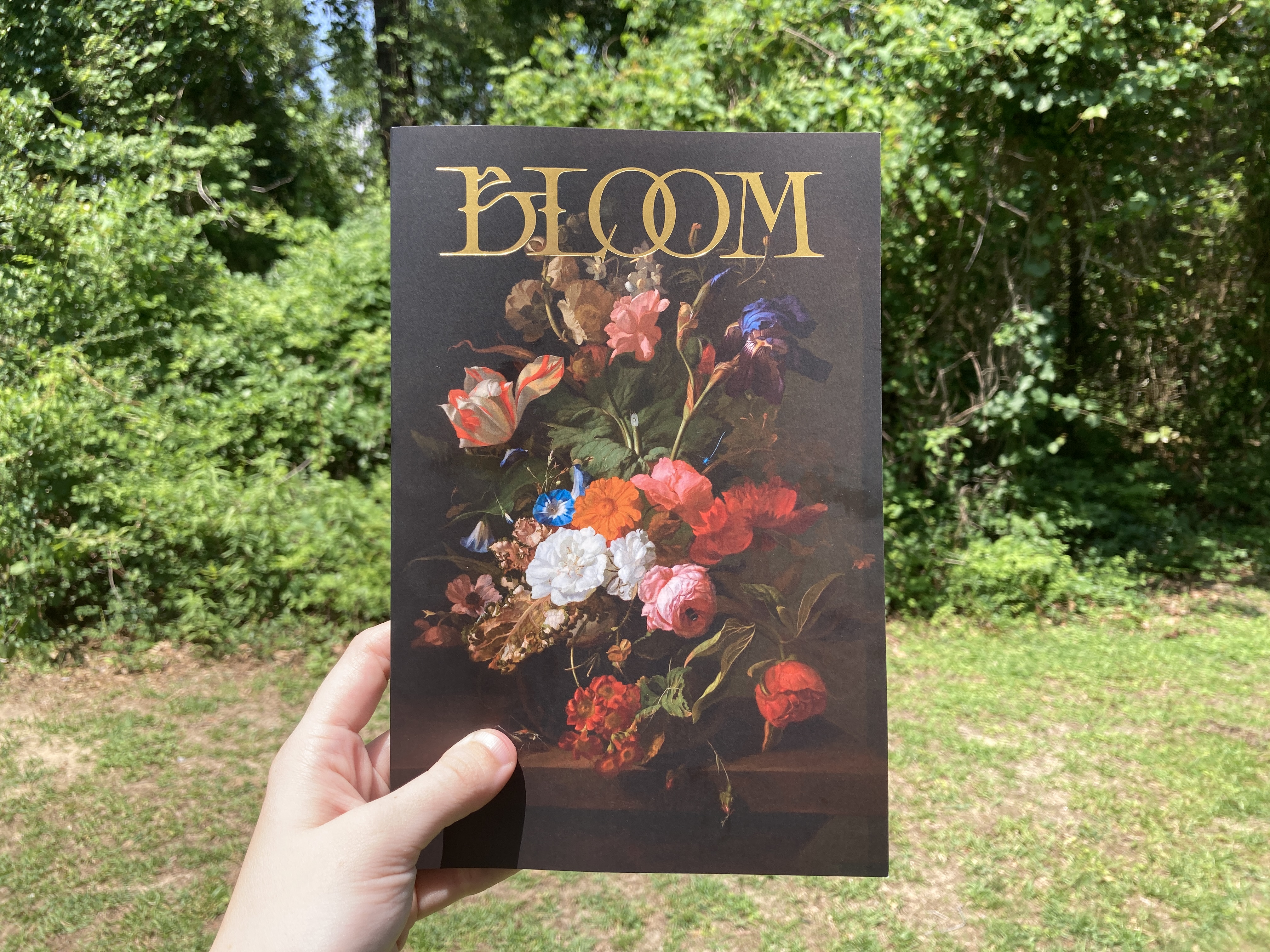 A picture of Bloom, the 2023 issue of Troubadour